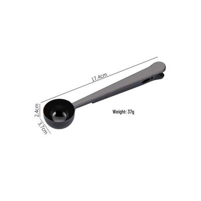 ZISIZ Coffee Measuring Spoon and Bag Clip