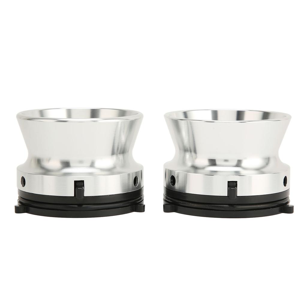 1 Pair NAB Hub Adapters Polished Aluminium 10 Inch Opener Universal Loading Device for Studer ReVox for Akai for Teac