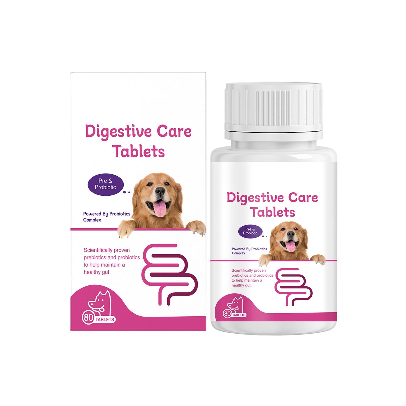 

Пробиотические таблетки для собак улучшают здоровье кишечника и способствуют пищеварению и усвоению пищевых добавок для домашних животных