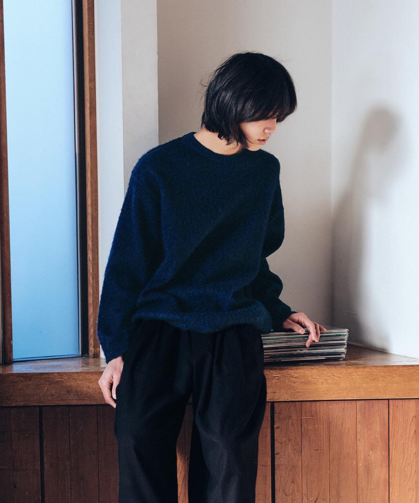 MALEN Unisex Mohair Sweater Blue