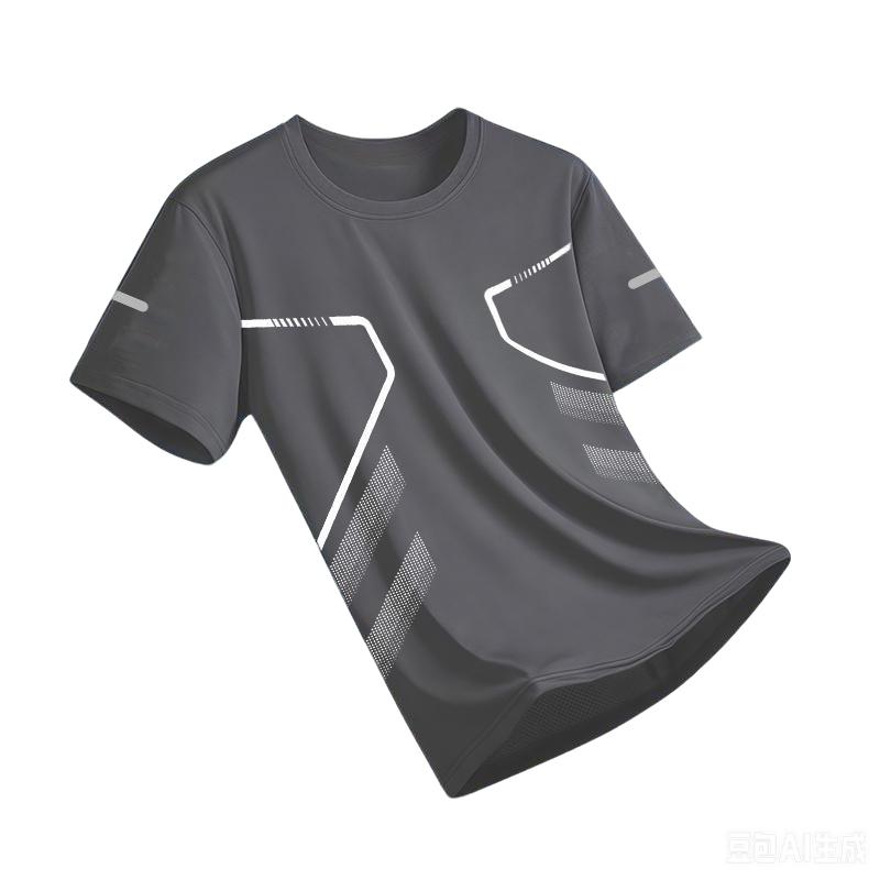 New Ice Silk Running Shirts Men Loose Short Sleeve Top Basketball Gym Sportswear For Male Fitness Workout Mesh Breathable Tee