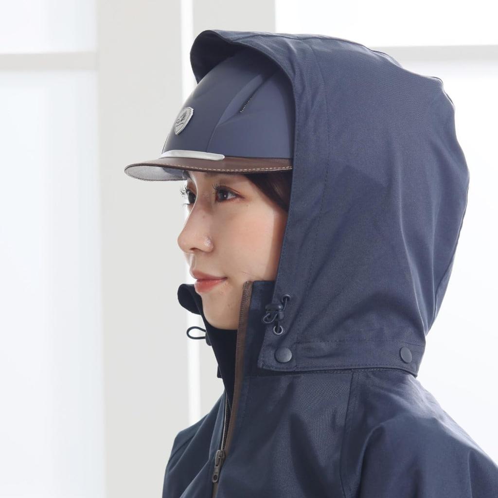 Ecliberta Riding Navy High-Performance Raincoat,