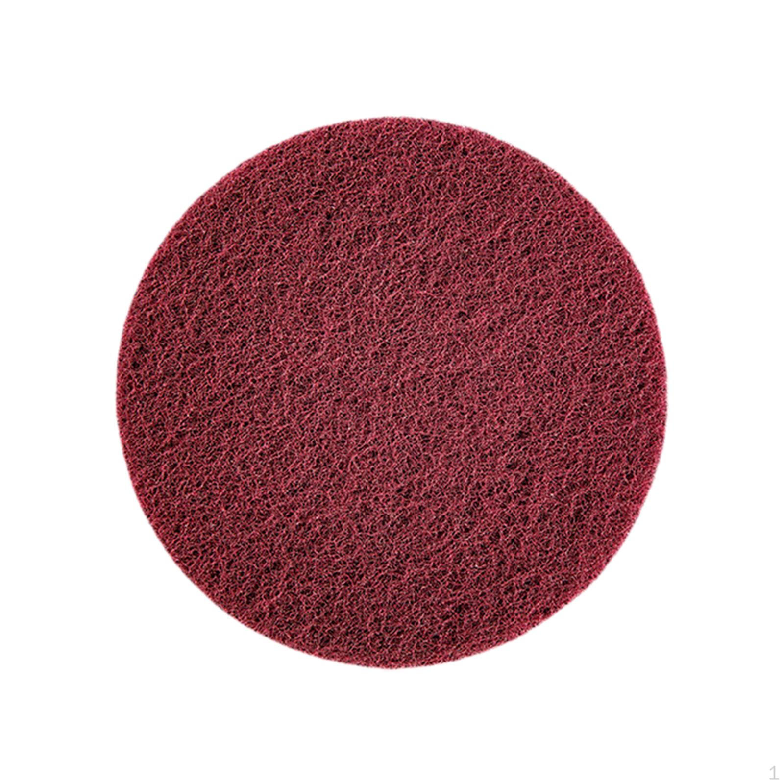 

4-дюймовые флокированные диски для удаления заусенцев и подготовки поверхности красный