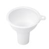 Entonnoir en Silicone pour Cuisine, Large Ouverture Petit Bec pour Huile Poudre de Lait Grains, Entonnoir Pliable de Qualité Alimentaire pour Liquides Marchandises Sèches
