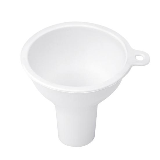 Entonnoir en Silicone pour Cuisine, Large Ouverture Petit Bec pour Huile Poudre de Lait Grains, Entonnoir Pliable de Qualité Alimentaire pour Liquides Marchandises Sèches