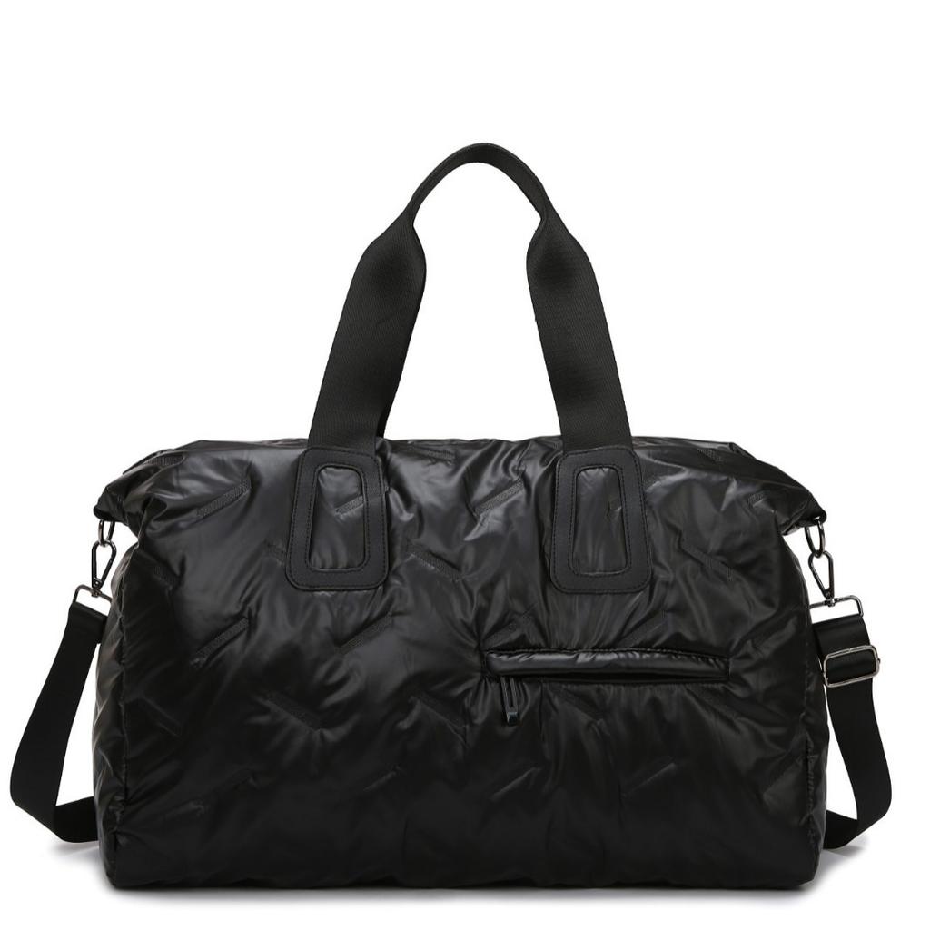 Borsa da viaggio di grande capacità, borsa per sport e fitness per il tempo libero a breve distanza, borsa yoga con separazione asciutto/bagnato, borsa a tracolla per pendolari
