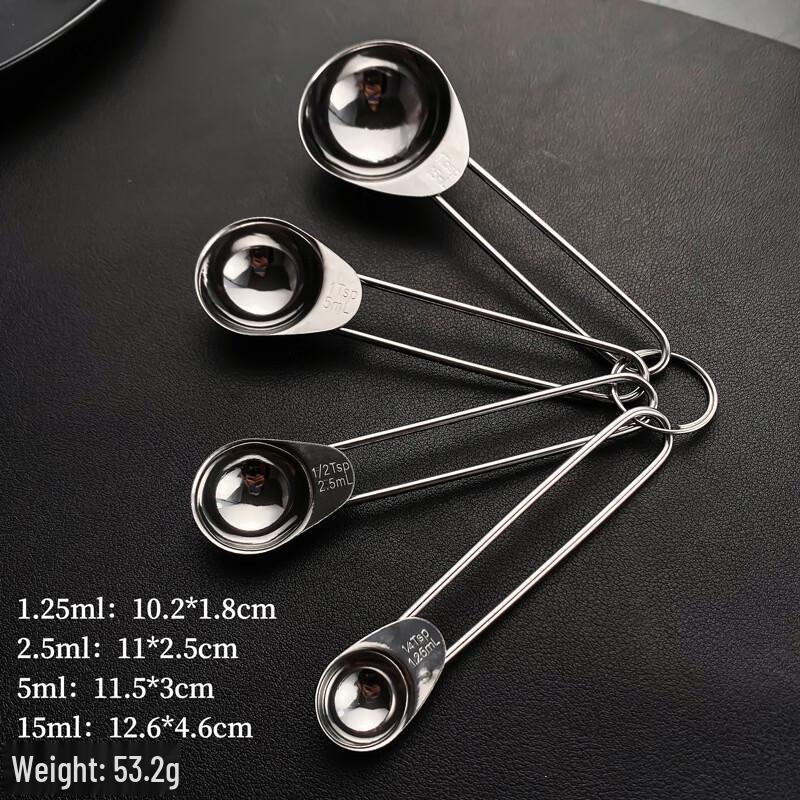 Stainless Steel Measuring Spoon and Cup Set