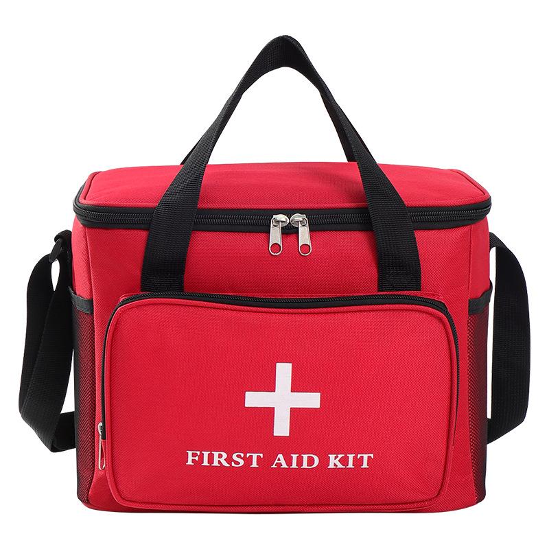 Portable First Aid Kit, Epidemic Prevention Health Kit, Home and Car Emergency Kit, Outdoor Storage Bag