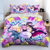 Anime SPY×FAMILY Anya Duvet Cover Set Soft All Season Bedding Comforter with Pillowcases Single Double Queen King Size