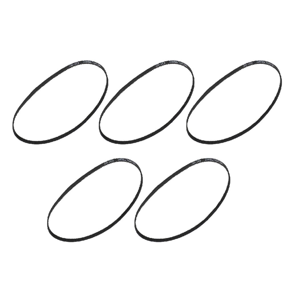 5PCs 3D Printer Accessories GT2 6 400MM Rubber Closed Timing Belt Ring Synchronous Drive Belt