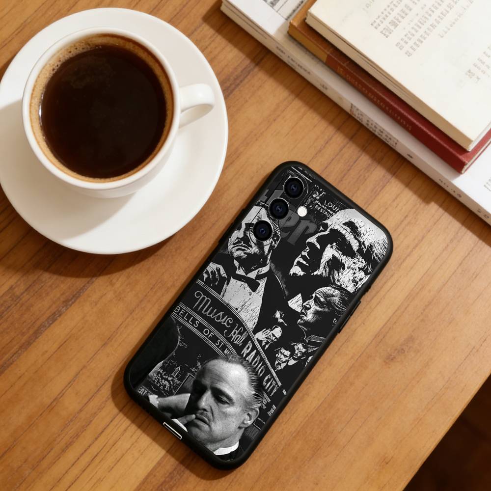 The Godfather  Phone Case For Samsung Galaxy A73,A72,A71,A70,A53,A52,A51,Others Soft Black Cover