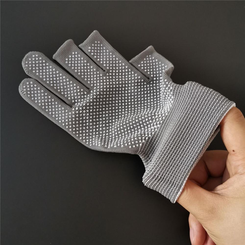 1 Pair Summer Anti-slip 3 Fingers Cut Fishing Gloves Breathable Hunting Cycling Parts Portable Fitness Pesca Fishing Accessories