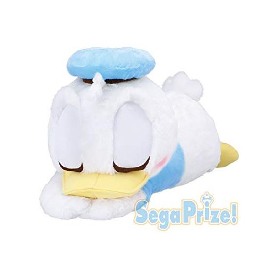Donald Duck Red Cheeks Giga Jumbo Lying Down Sleeping Plush Toy (Approx. 60cm)