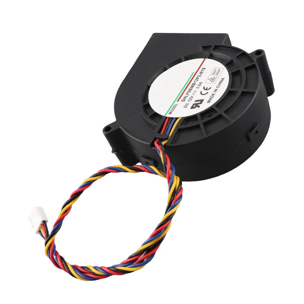 Brushless Cooling Fan Dual Ball Bearing 7000RPM DC 12V 3.8A Multipurpose Centrifugal Blower