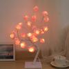 Table Lamp Lights Rose Flower Tree Usb Night Lights Home Decoration Parties Xmas Christmas Wedding Bedroom Decor Rose Lamp