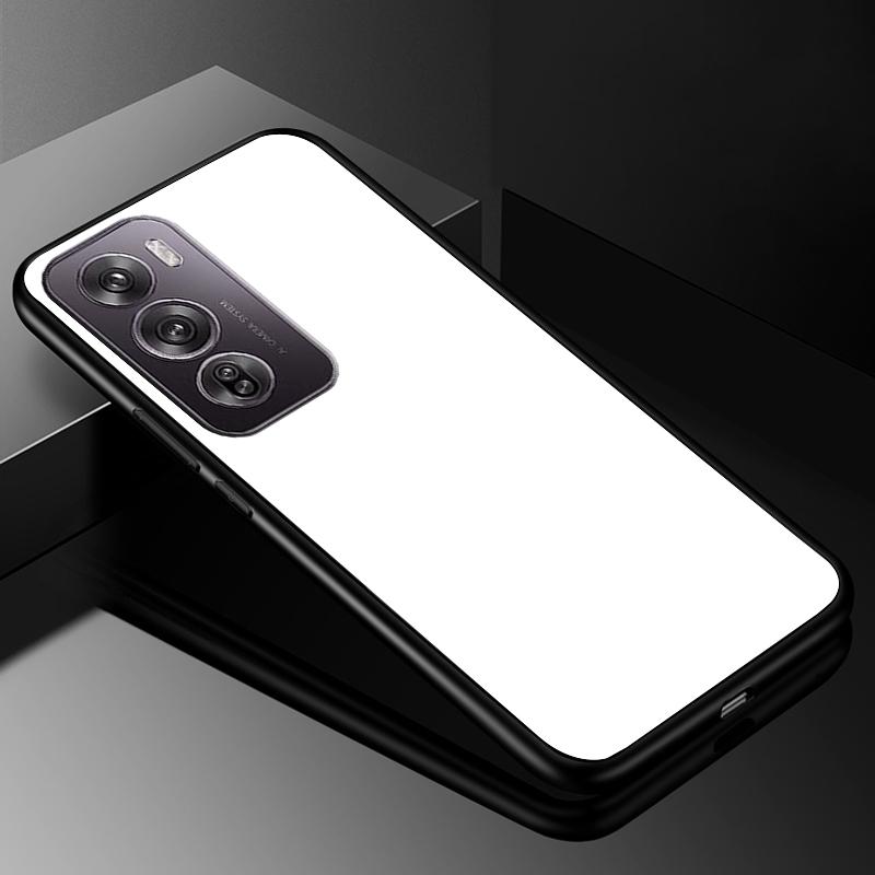 Für OPPO Reno12 Reno 12 Pro 12Pro Hülle Abdeckung Hartglas Hüllen für OPPO A60 4G / realme c61 4G Harte Rückseite Bumper Für Reno 12