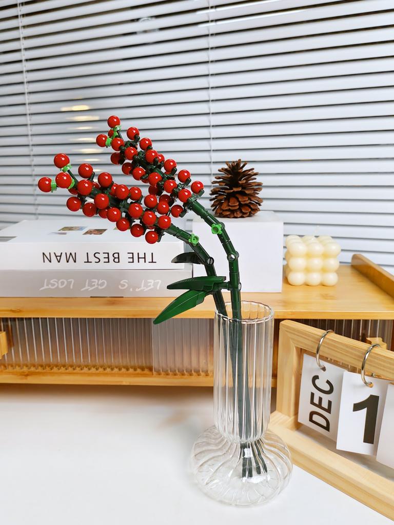 Blocchi da Costruzione Bouquet Rosa Girasole Eterno, Mini Mattoncini Fai da Te per Adulti, Regalo che Non Appassisce per San Valentino Anniversario Decorazione per la Casa