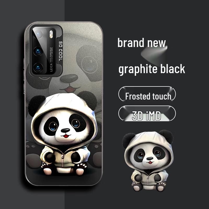 

Huawei P-Series Hoodie Panda Anti-Drop Phone Case Huawei P40