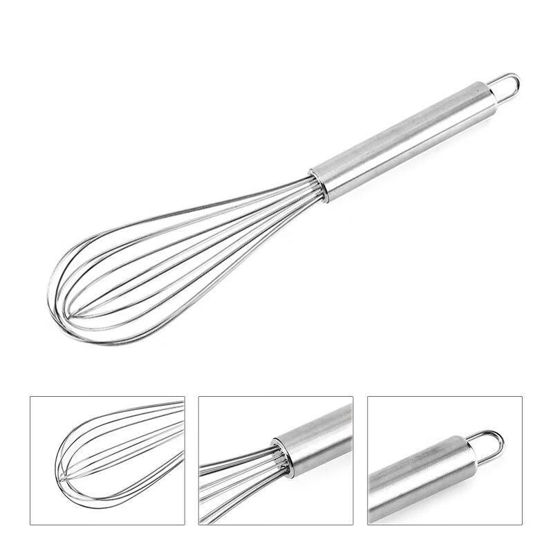 Stainless Steel Handheld Egg Whisk