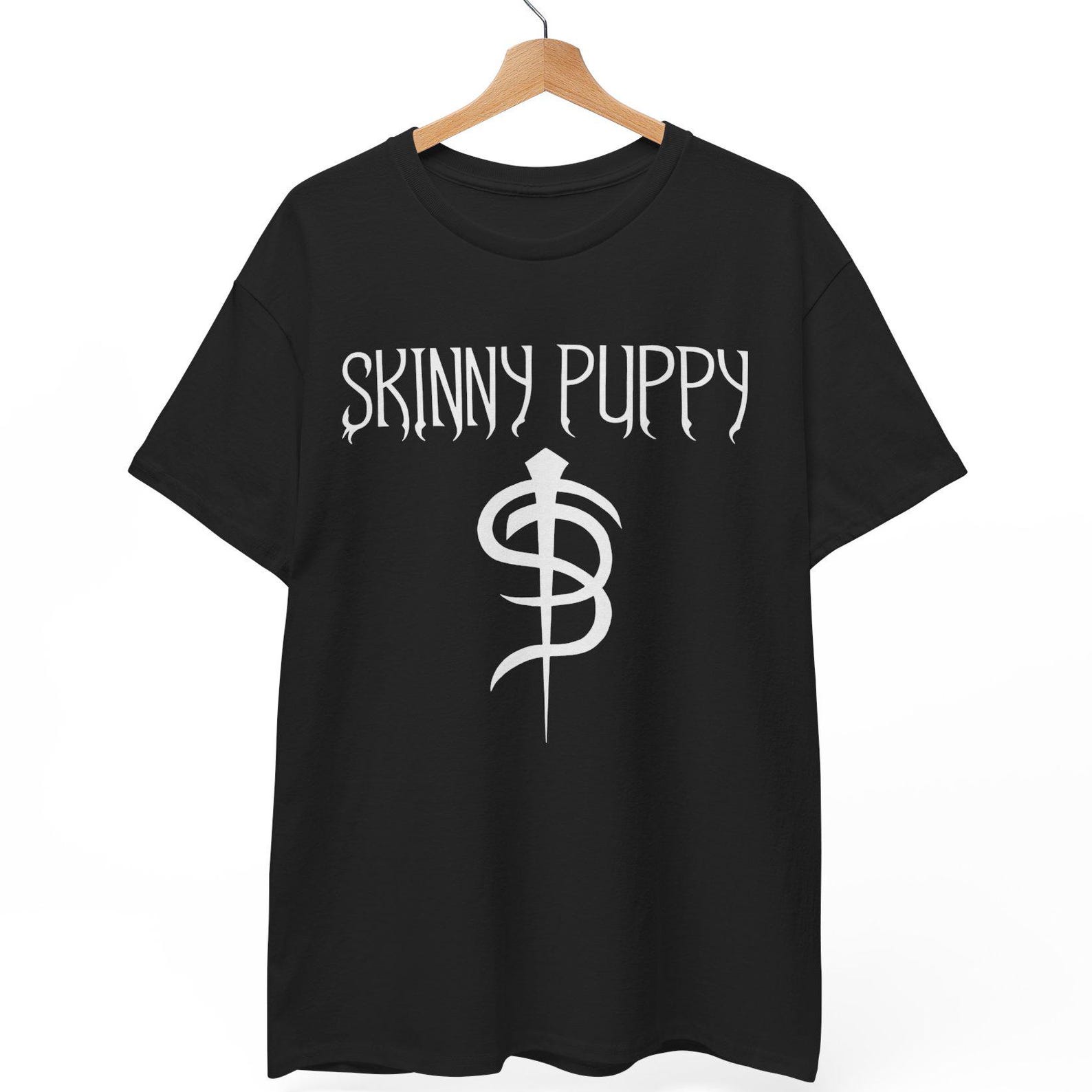 Skinny Puppy T-Shirt, Vintage Industrial Music Band Tee S