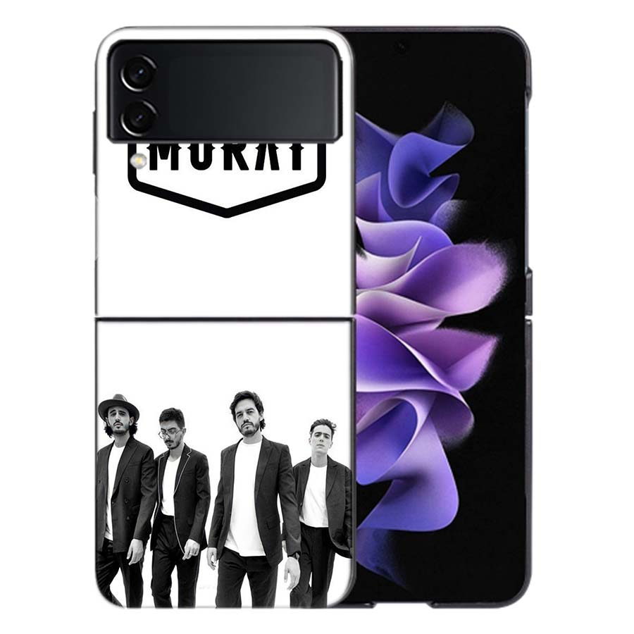 M-Morat Band Phone Case For Samsung Z Flip 6 7 5G Galaxy Z Flip 5 4 3 5G Cases Shockproof Hard Cover TPU