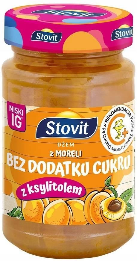 Stovit Apricot Jam 250g Sweetened with Xylitol, Sugar-Free