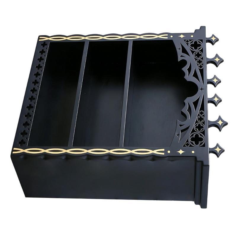 Large Floating Shelves for Wall Crystal Display Shelf Wall Mounted Storage Stand Case Box for Witch Wiccan Decors,Gift HX6C
