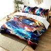Naruto 3pc Duvet Cover Set Simple Modern Bedding Set Wrinkle Resistant Soft Fabric All Season Use a perfect gift