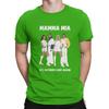 Fashion Mamma Mia Music T-Shirts for Men Round Neck 100% Cotton T Shirt A-ABBA Band Short Sleeve Tee Shirt Birthday Present