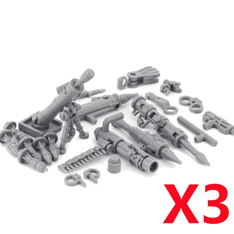 WWII Military Jeeped Car Vehicles Building Block Soldier Army Figure Weapons Heavy Machine Gun Gatling NSV Accessories Toys  Playsets K037