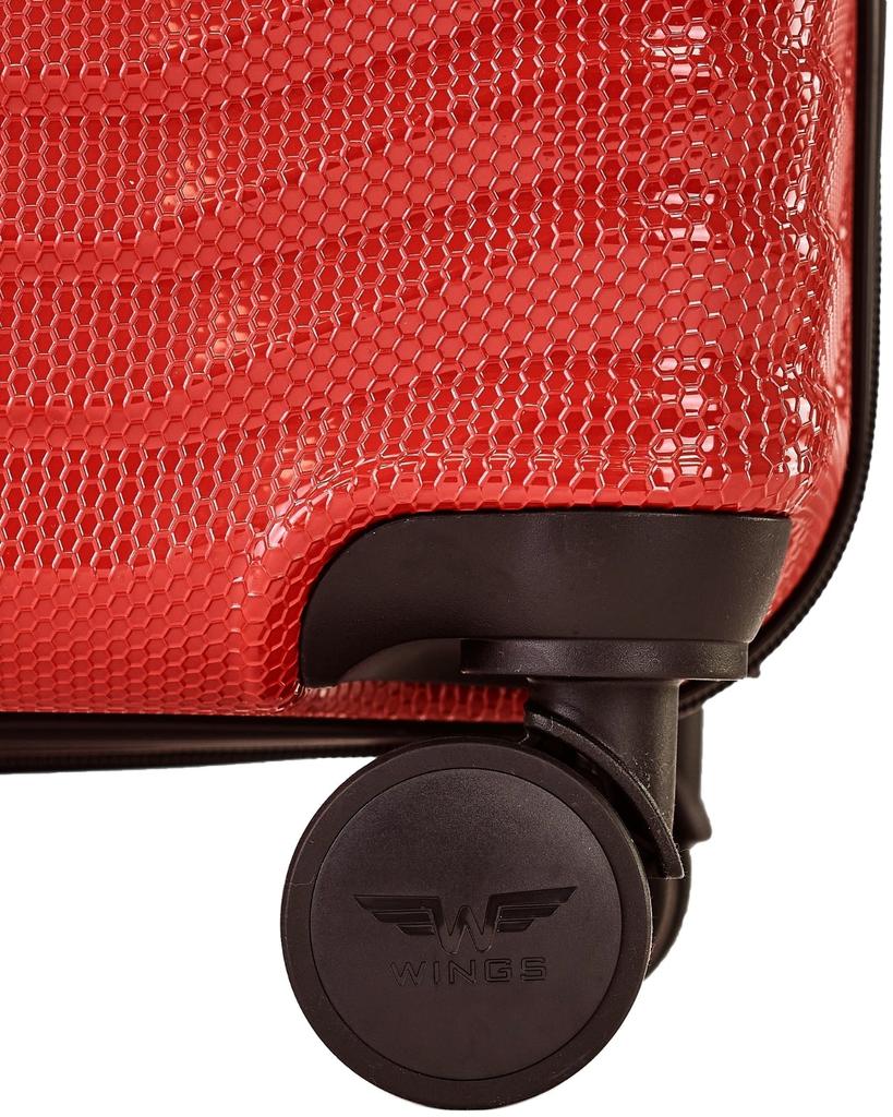 Set of 3 Wings Pc Sea Eagle 2.0 Red Suitcases