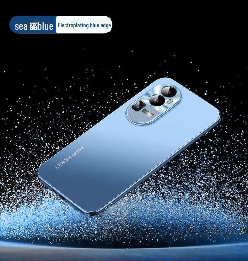 "Electroplated Metal Lens Protective Cover for Oppo Reno Series (9 Pro+/10/12/8)"