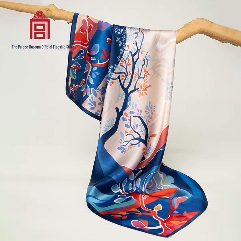Forbidden City Qingyun Spring Silk Scarf