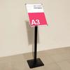 Acrylic Standing Directional Sign Holder