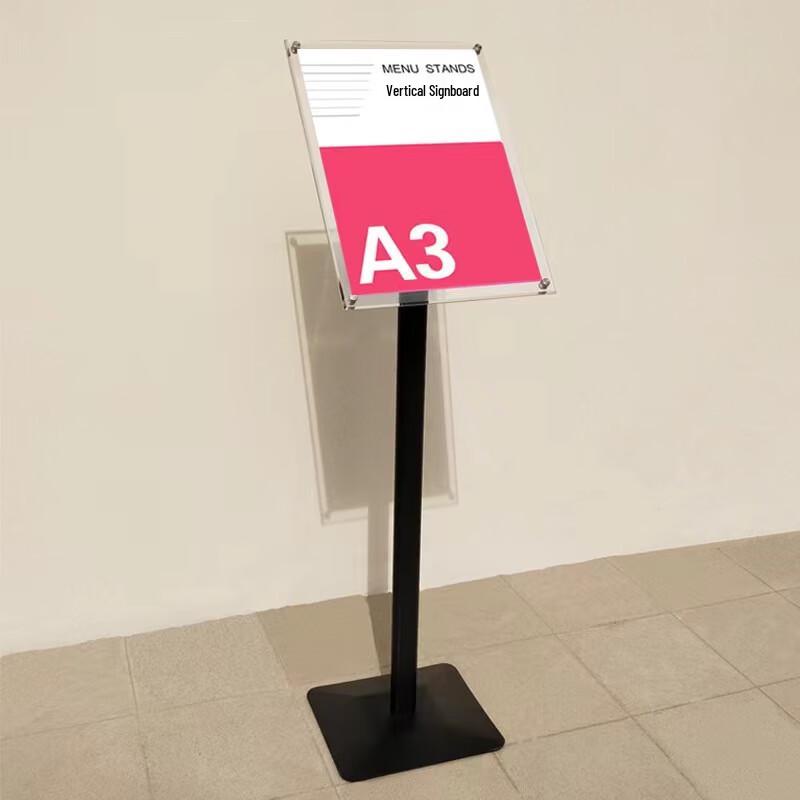 Acrylic Standing Directional Sign Holder