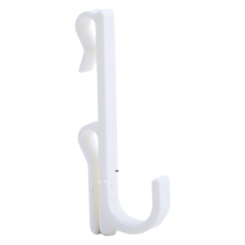 10pcs Nail-Free Plastic Display Hooks, Key Hooks,Reusable,Easy Install & Remove,Polished Finish, for Home,Craft Show,Stall Hooks