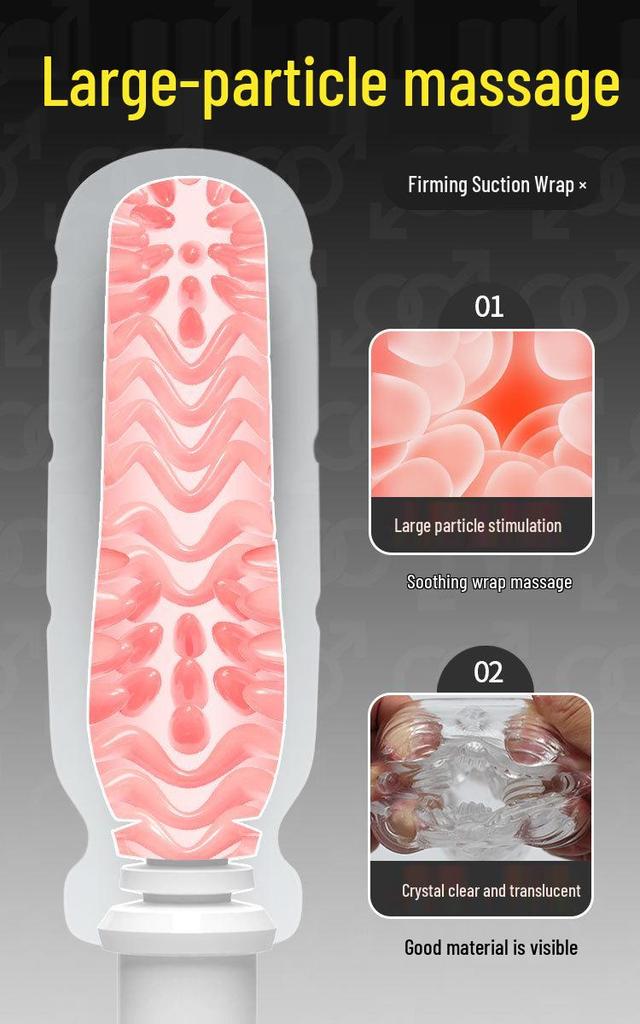 After-Rain Cherry Blossom White Tea Cup Male Masturbator - Early Summer Transparent Design
