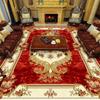 European Luxury Living Room Carpet Bedroom Bedside Large Floor Mat Washable Non-slip Bathroom Area Footpad Cloakroom Decor Rug