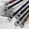 Women's Belt Women's Leather Thin Belt Fashion Versatile Casual Decoration Small Belt Belt