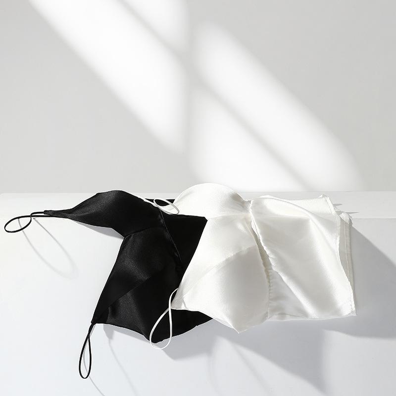 Fairy Senseless 19 Momme Silk Adjustable Wireless Bandeau Bra