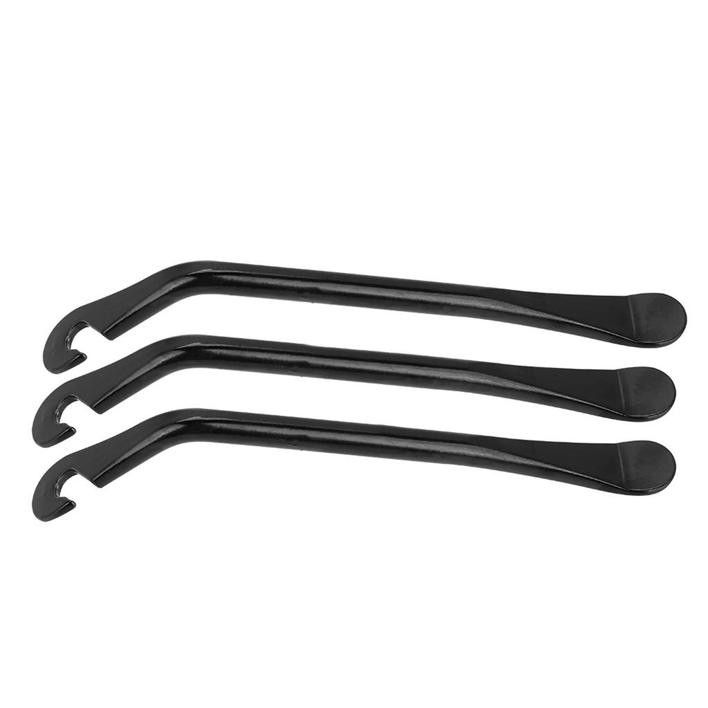 3pcs Portable Bicycle Tire Lever Hardened Carbon Steel Spoon Bike Tire Repair Tool