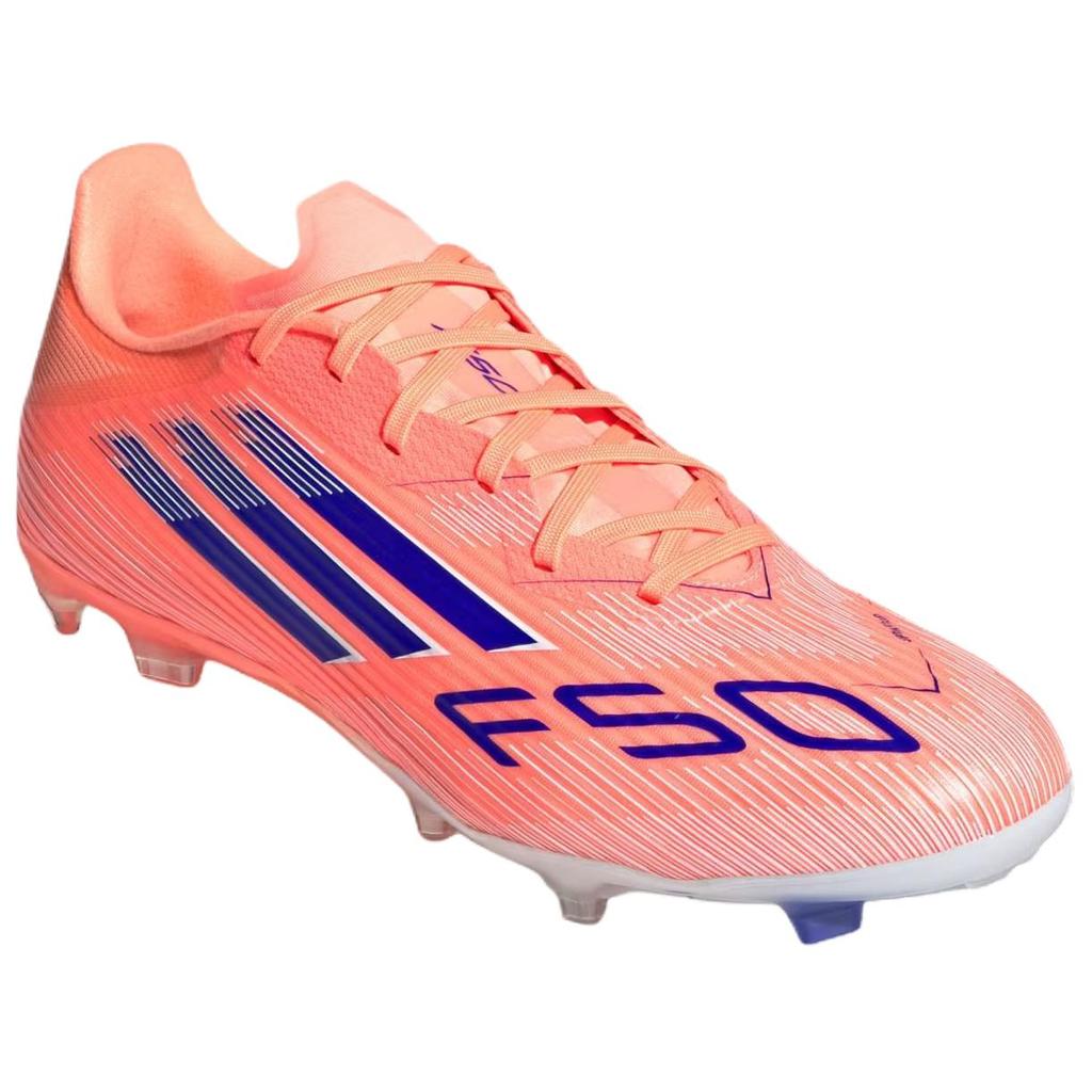Adidas F50 League Comfortable MG Multi Ground FG Firm Ground Soccer Shoes Unisex Beam Orange JI0004