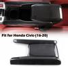Center Console Armrest Box Cover ABS Carbon Style for 10th Honda Civic 2016-