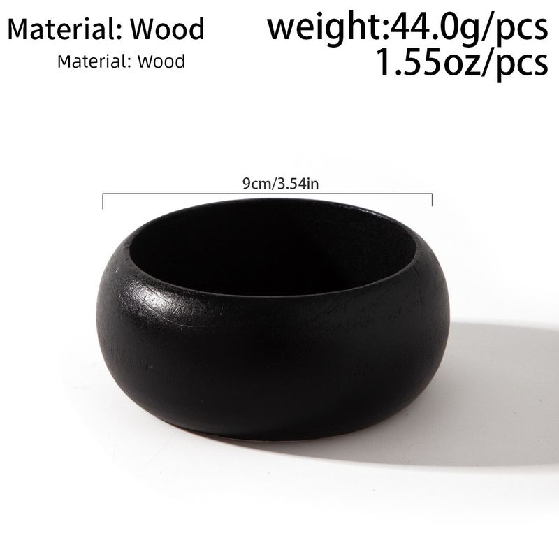Fashion Ornament Bracelet Stylish Wide Face Exaggerated Bracelet Fancy Fashion Wooden Bracelet