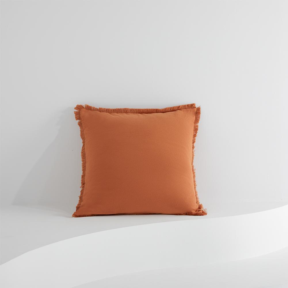 1PC Nuan Series Solid Cotton Cushion Cover Sofa Bed Pillowcases Living Room Bedroom Home Decoration