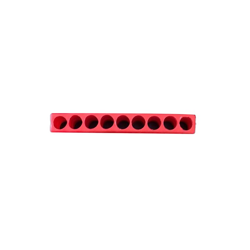 6.35mm Bit Holder 10 Hole 1/4 Holder Screwdriver Storage Box Hex Shank Screwdriver Plastic Screwdriver Storage Screwdriver Bit