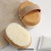 Natural Bristle Brush Soft Wet Dry Skin Body SPA Brush Bath Massager