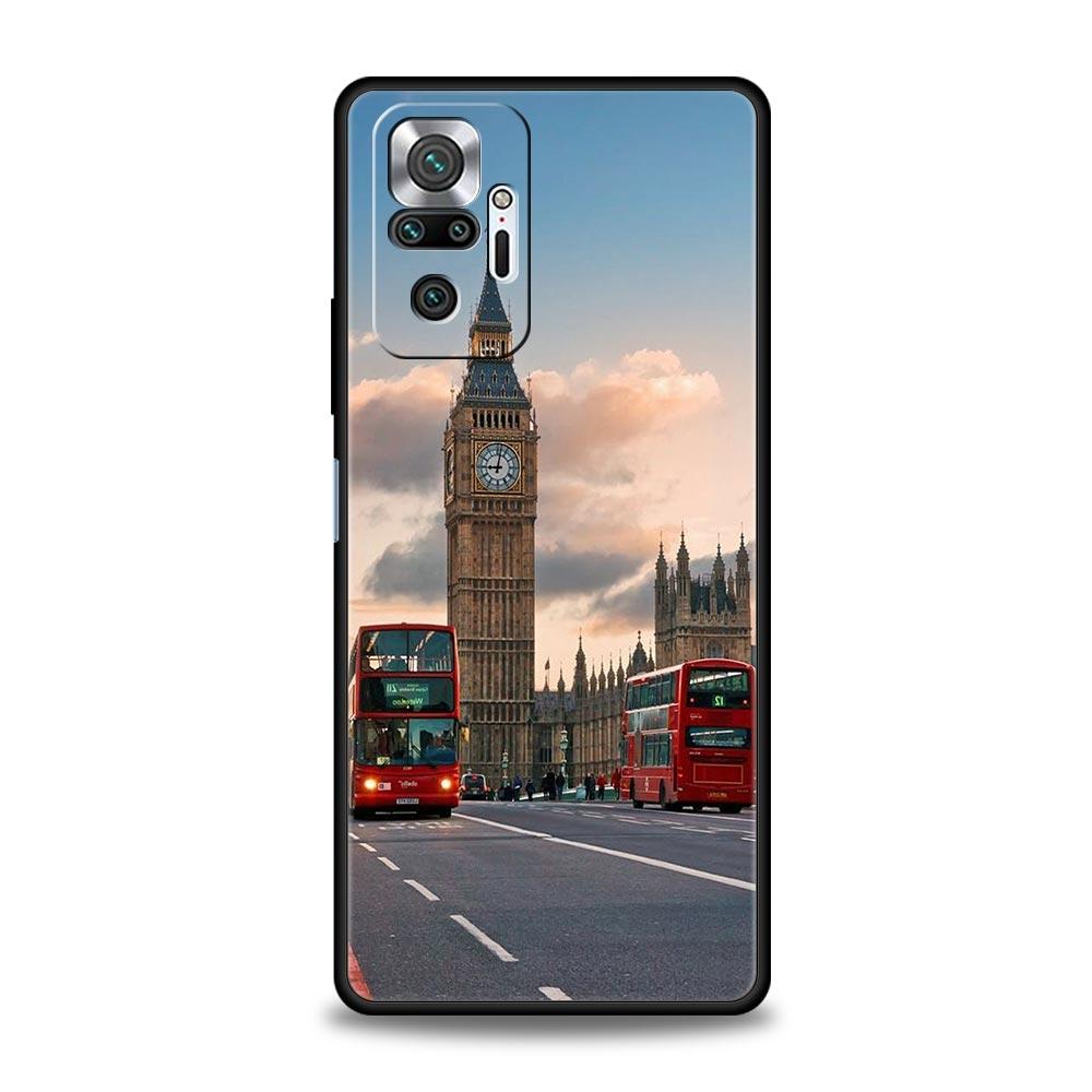 

Чехол для телефона для Xiaomi Redmi Note 14 13 12 5G 11 10 Pro Plus 4G 9S 9 14C 13C 12C 10C 9C 9A Мягкий ТПУ Чехол Национальный Флаг RU FR UK Redmi Note 14 5G