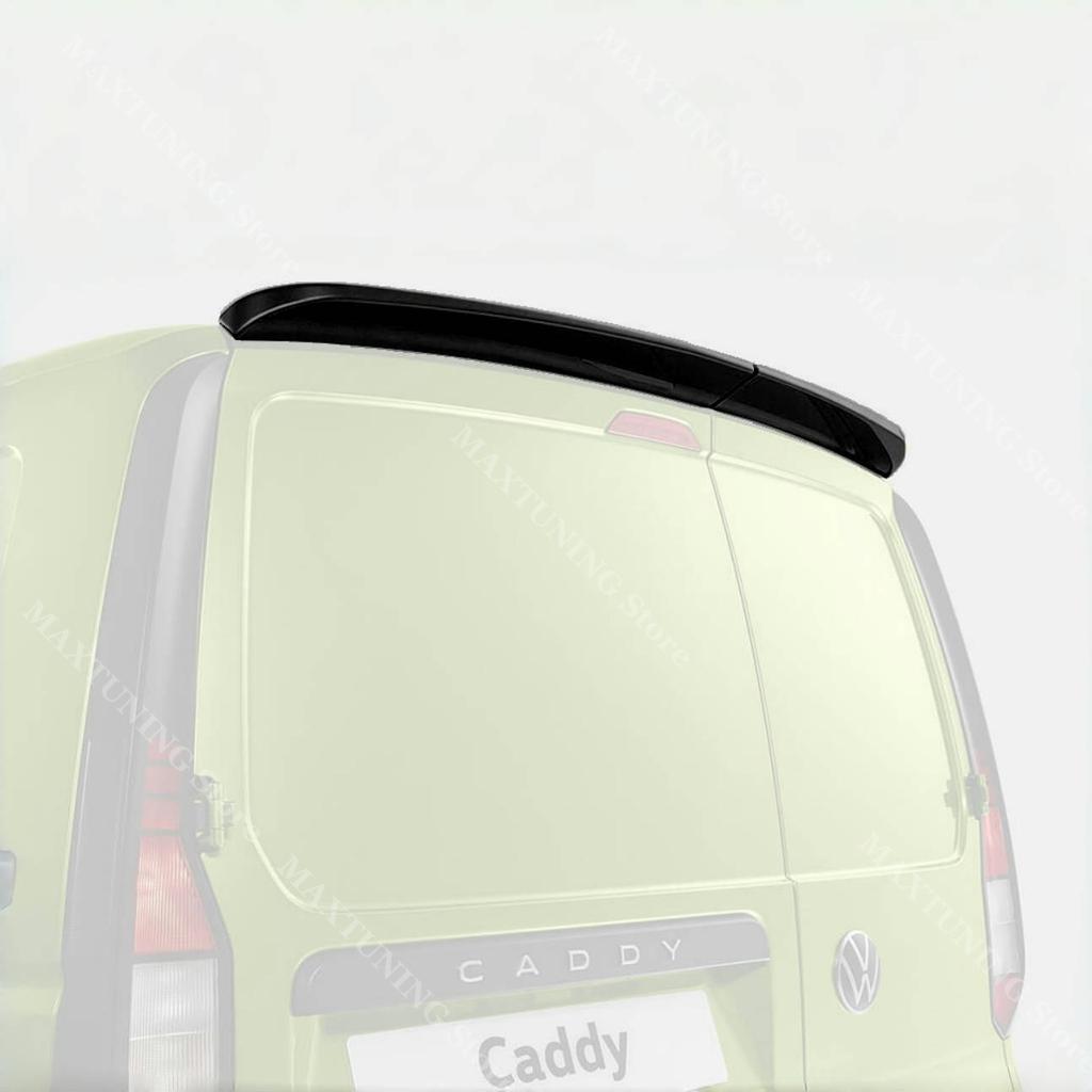 2pcs ABS OEM Roof Spoiler for Volkswagen VW Caddy MK5 Cargo & Maxi 2021-2025 Twin Door Tail Wing Bodykits Splitter Styling Gloss