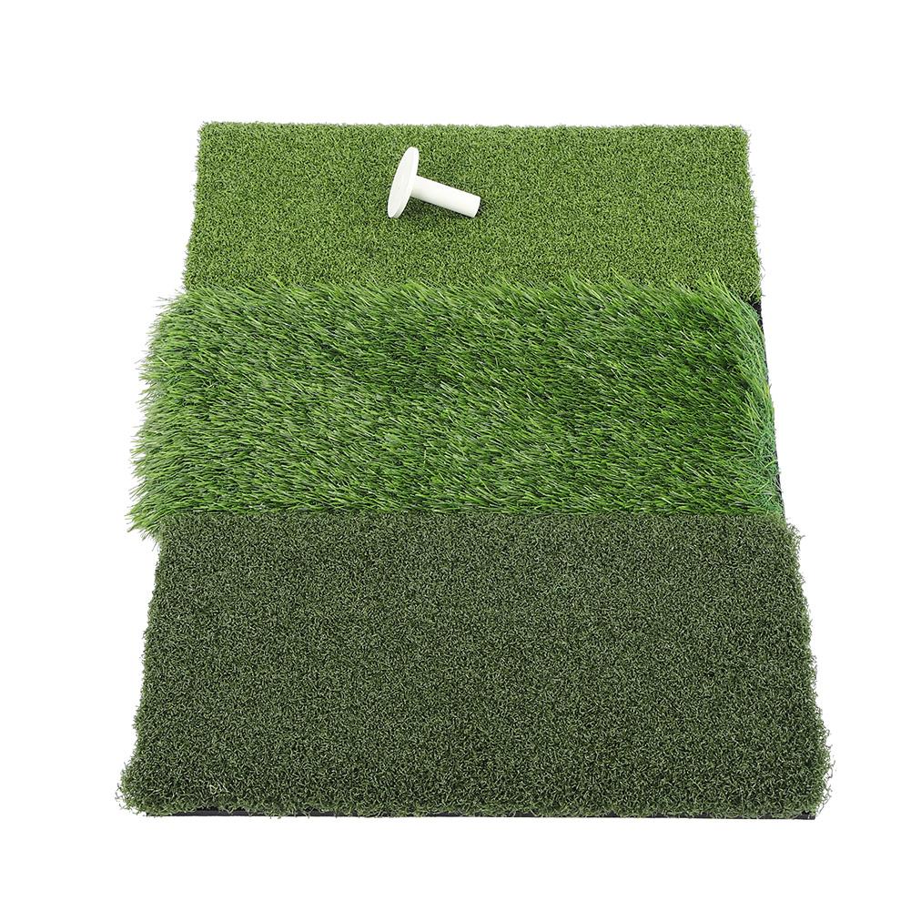 NBR Bottom PE Grass Portable Golf Hitting Practice Pad Multifunction Putting Mat Training Supplies